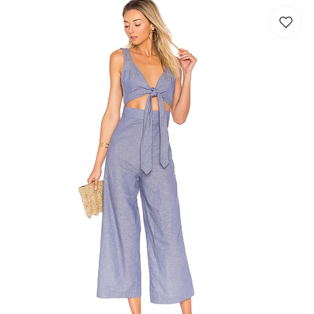 Capulet x Revolve Chambray Jumpsuit